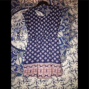 🌷Spring🌷 Hippie Rose Dress w/POCKETS